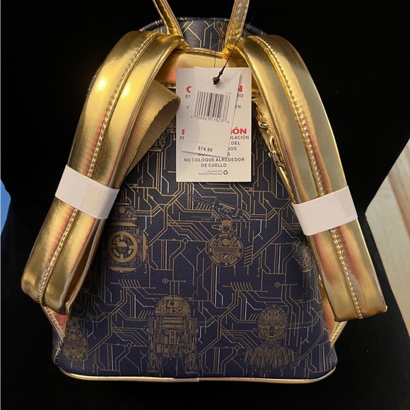 NWT Loungefly Driod Backpack - Picture 2 of 3